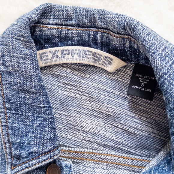 Denim Blue Women's Jacket Express - Picture 5 of 8